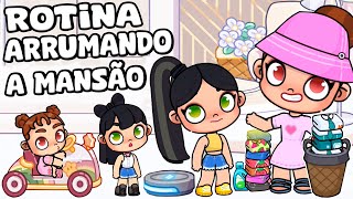 ROTINA ARRUMANDO A NOVA MANSÃO | AVATAR WORLD ROTINAS e HISTÓRIAS Com Bebê