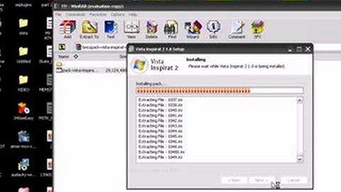 Transforming Windows XP into Windows Vista