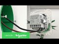 Rotary Dimmer Installation / Forgatógombos fényerőszabályzó telepítése | Schneider Electric
