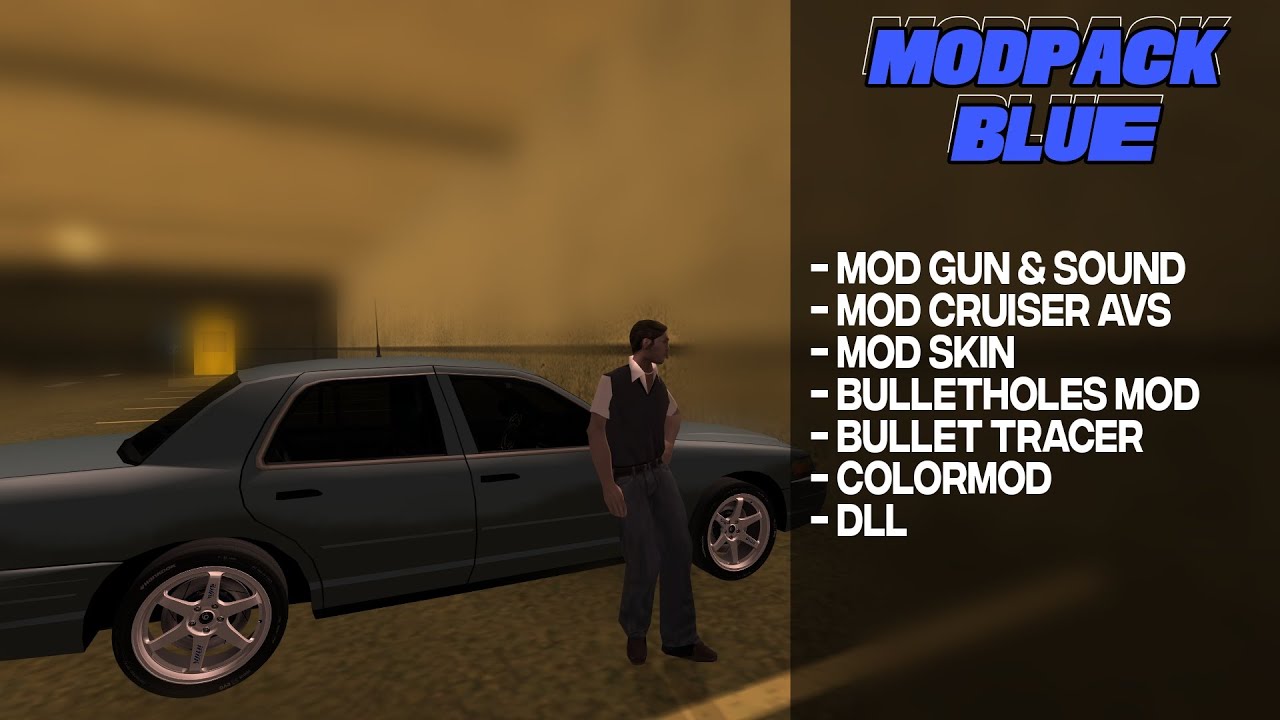 MODPACK BY BLUE + TUTORIAL PEMASANGAN | SAN ANDREAS MULTIPLAYER. - YouTube