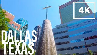 Dallas Texas [4K] Virtual Walking Tour
