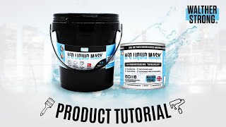 How To Apply Walther Strong Liquid Masking Tape? Temporary Protection While  Painting & Sandblasting 