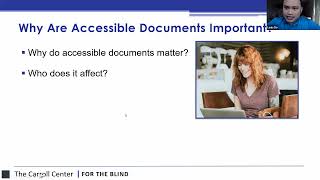 Accessibility Training Session 2: Foundations of Accessible Document Design