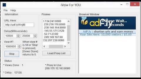 Adfly BOT +proxy 2016 (40$ a day) LINK in description
