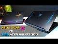 Acer Predator Helios 300 2019 vs Asus Scar III - In-depth COMPARISON / REVIEW