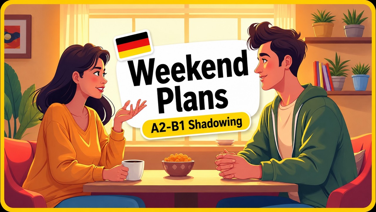 A2–B1 German Shadowing Practice #3 – Weekend Plans (Wochenendpläne ...