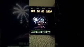 Millennium 2000 countdown calendar