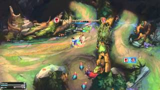 Decent Lee Sin 2v1 Outplay - High Elo Ranked 5's