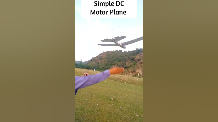 Simple Coreless Motor Plane Homemade Very Easy | Rc plane Flying | flite test