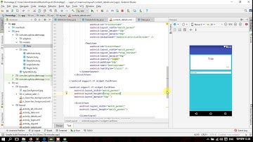 11. Android Showing details of Items of ListView in a seperate activity