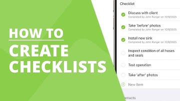 How to use Checklists in ServiceM8