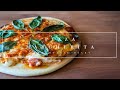 (No music)How to make Vegan pizza margherita ＊ビーガンピザマルゲリータの作り方