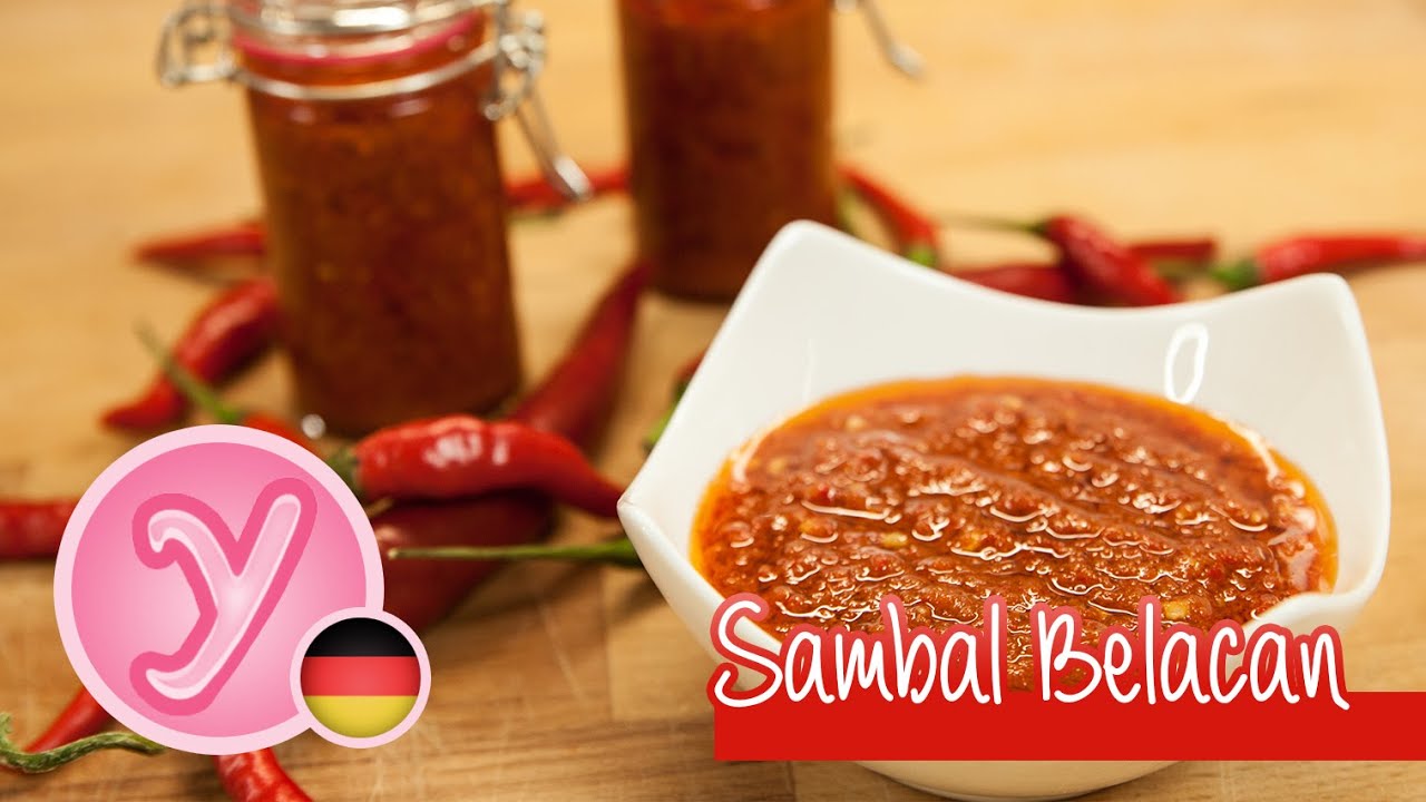 Malaysisches SAMBAL - feurig scharf oder nussig mild  // Sambal Belacan
