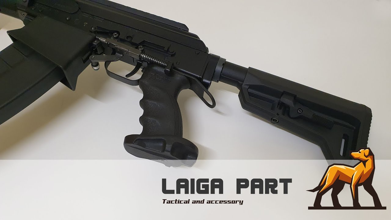 รีวิว Saiga 12 ย้ายค่าย แนะนำการติดตั้ง Adapter พานท้าย AK to M4