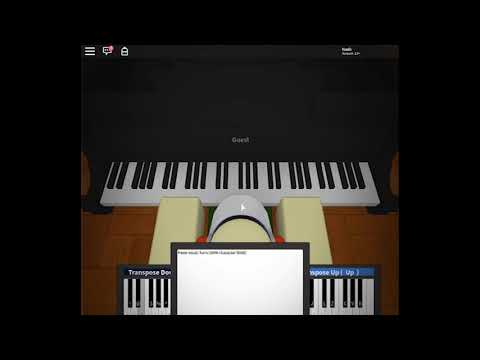 RUSH E - roblox piano - YouTube