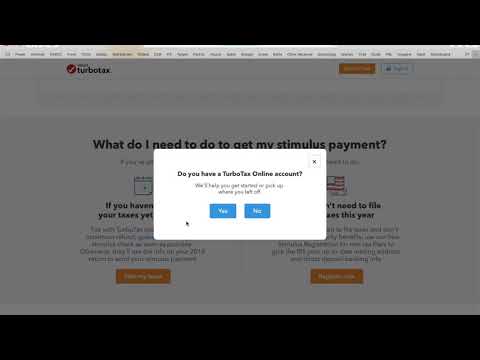 How to submit your bank information into TurboTax for the Stimulus Check