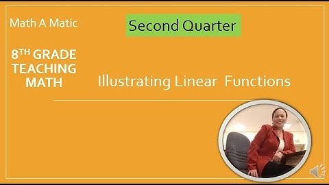 Illustrating Linear Functions