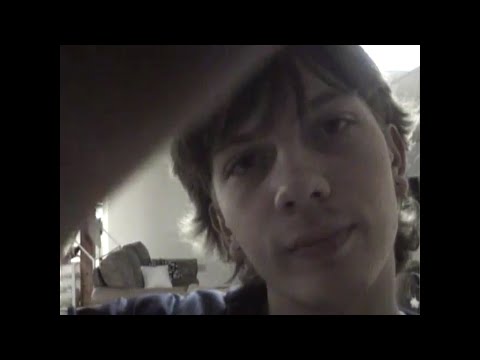 asmr ~ up close whispers and hand movements (w/ camcorder)