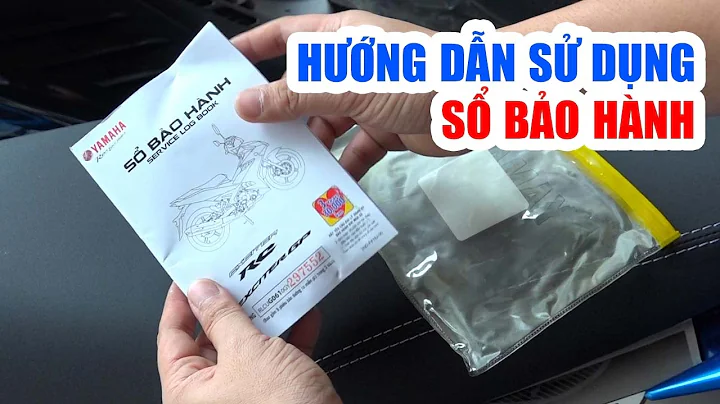 Hướng dẫn sử dụng Sổ Bảo hành YAMAHA ▶ Exciter 150