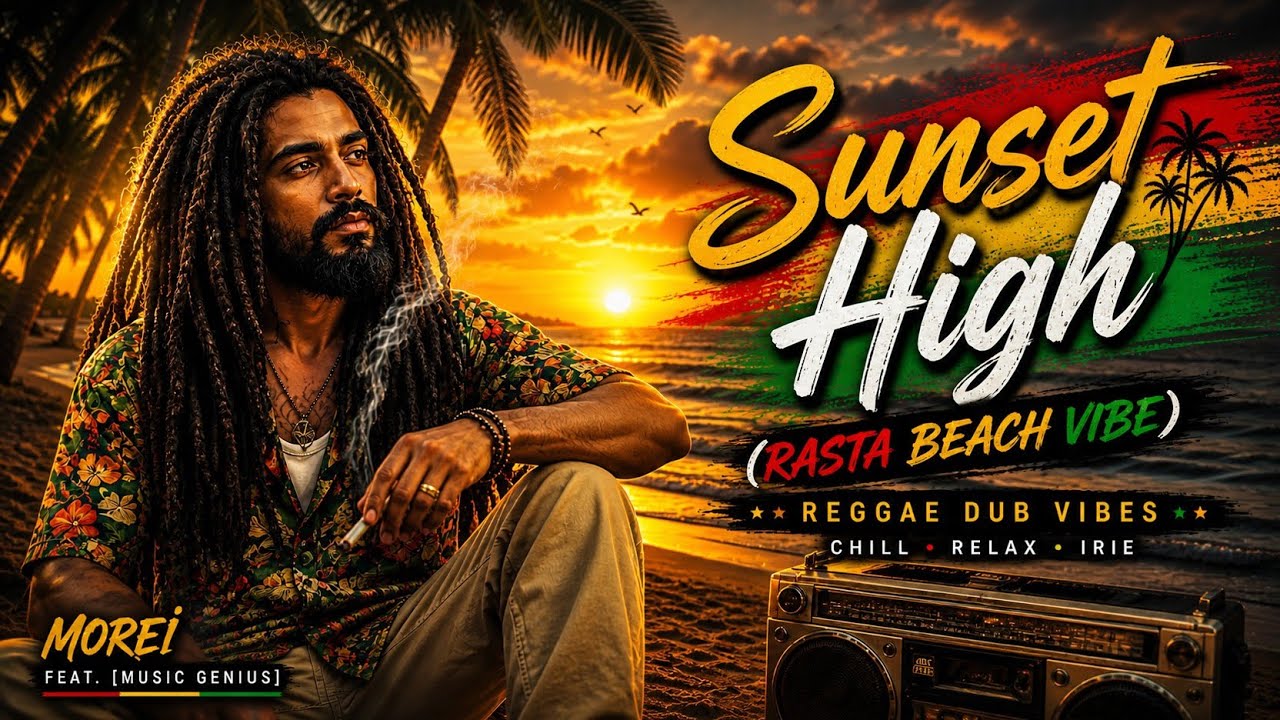 Sunset Rasta Sunset High | Morei | RASTA BEACH VIBE | DUB - YouTube