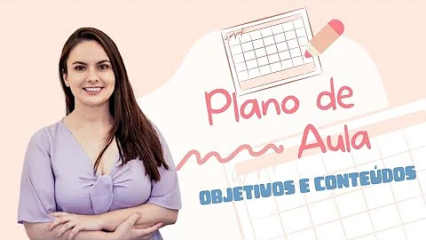 O que é um conteúdo programático no plano de aula?