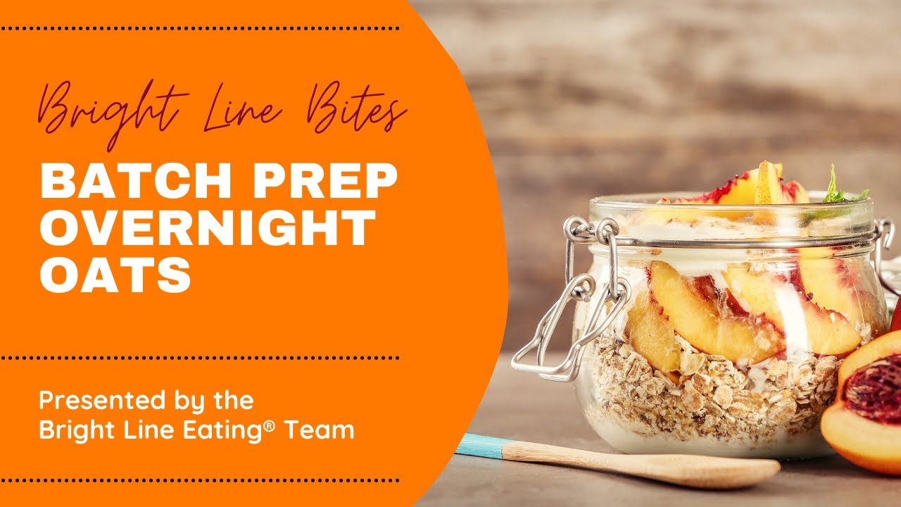 Bright Line Bites — овсянка для предварительного приготовления на ночь