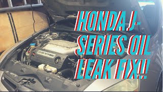 Common Honda Accord J Series Oil Leaks