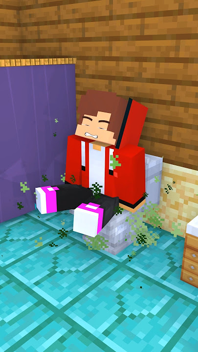 HELP JJ Sister 🎀 & Mikey VS Evil JJ in Toilet - Minecraft Animation #shorts