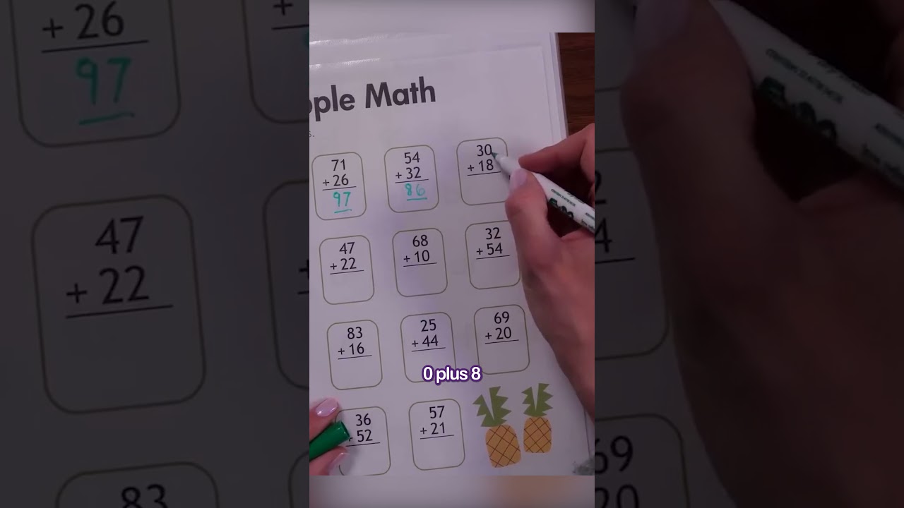 ASMR - Who knew Math could be so satisfying? #shorts