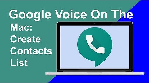 Creating Contacts In Google Voice