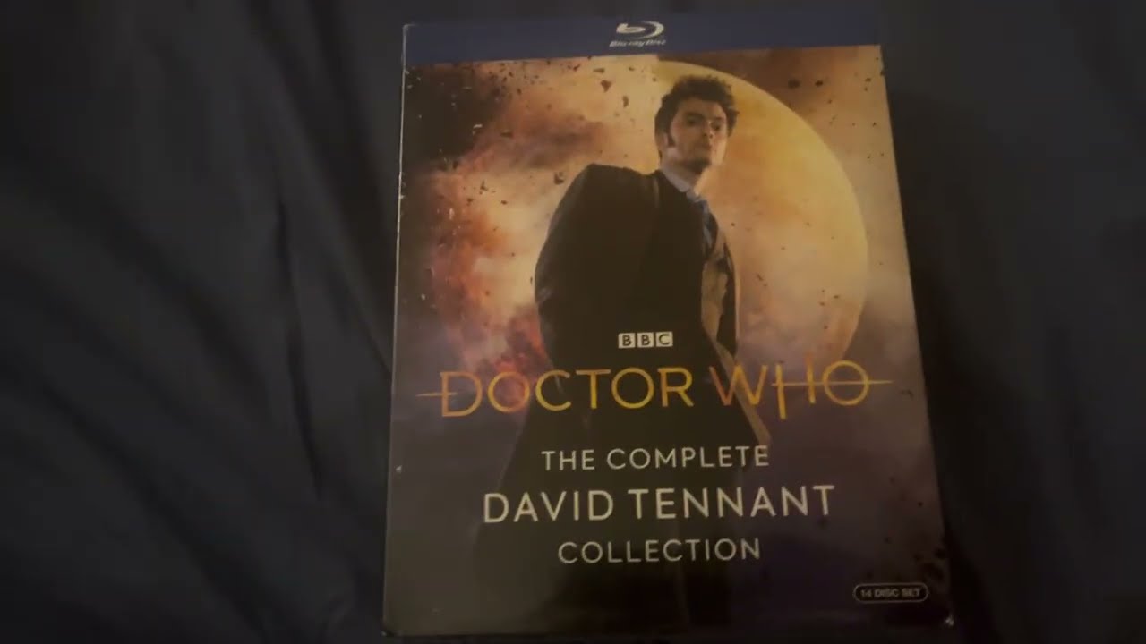 Doctor Who The Complete David Tennant Collection Bluray Unboxing