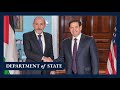 Secretary Rubio meets with Jordanian Deputy Prime Minister and Foreign Minister Ayman Safadi