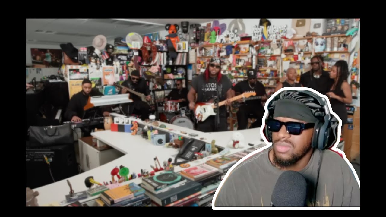 LEON THOMAS TINY DESK REACTION LEON THOMAS TINY DESK REACTION