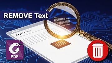 How to Advanced Delete Text in Foxit PDF Editor