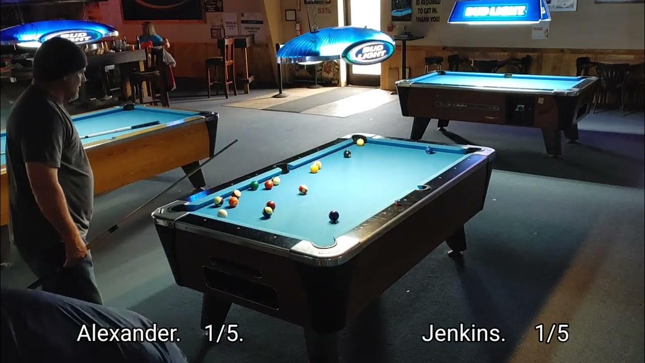 APA 8 BALL Billy Alexander (SL6) vs Wesley Jenkins (SL6) FATS BILLIARDS