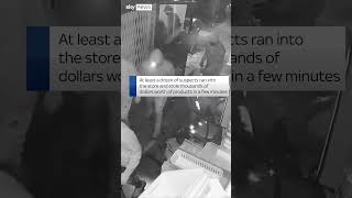 Gang ram-raids marijuana store and steals thousands of dollars worth of products