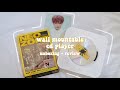 🤍✨ kpop fan must have: wall mountable cd player (unboxing + review)