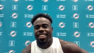 Miami Dolphins Wr Jakeem Grant Meets With The Media Training Camp August 25, 2020