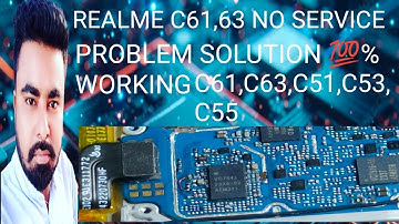 Realme C61 no service unique solution 🔥 🔥 🔥💯%workingRealme C61,C63,C51,53,c55 no service fix🔥🔥