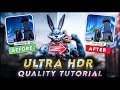 How To Increase Quality Of Free Fire Video | 100 Views ➝ 10M Views Boost Trick 2026✅ #4kquality #hdr