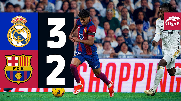 REAL MADRID 3 vs 2 FC BARCELONA | EL CLÁSICO | LA LIGA 2023/24 J32