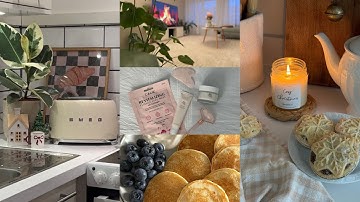 Slow living in Sweden/ Last vlog of November/ Sunday cleaning& Grocery shopping/ Homemade Yogurt 🥣🥛