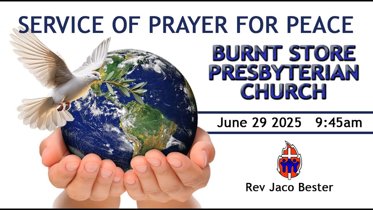 BSPC Service Of Payer for Peace 9:45AM 6/29/25