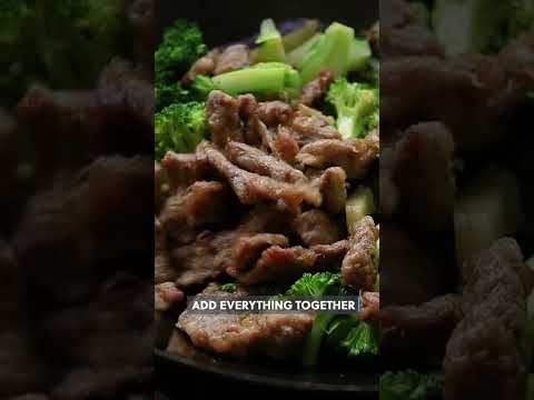Restaurant-Style Beef & Broccoli Stir Fry (Thịt Bò Xào Bông Cải Xanh)