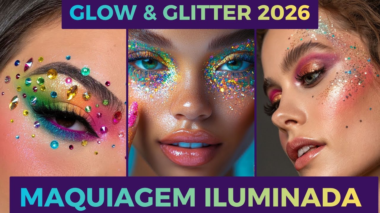 GLOW & GLITTER MAQUIAGEM  ILUMINADA 2026