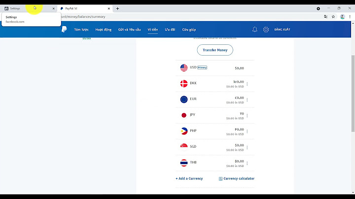 Thêm phương thức thanh toán facebook bằng paypal năm 2024