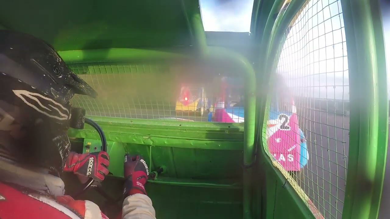 2cv cross - Pont-de-Ruan 2022 - Quart de finale B (onboard)