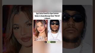 The drama continues😘  Celina Powell co-signs Summer Walker in a shady message aimed at Lil. #shorts