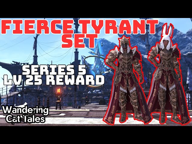 Fierce Tyrant's Set - PvP Series 5 Rank 25 Reward : r/ffxiv