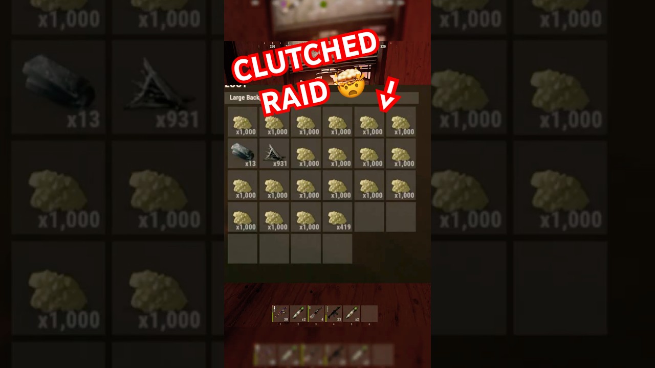 CLUTCHING OUR RAID LOOT 💥🙌 RUST